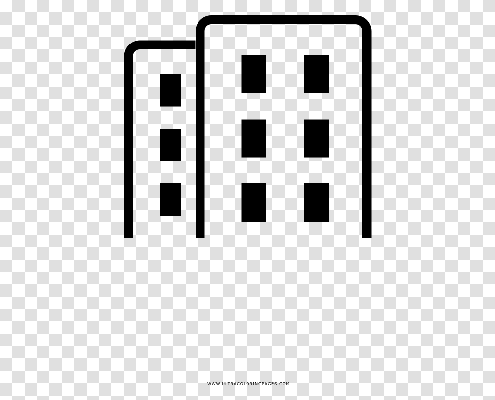 Building Coloring Page, Gray, World Of Warcraft Transparent Png