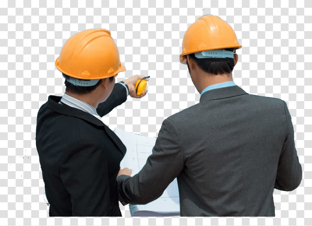 Building Construction Engineer, Apparel, Helmet, Person Transparent Png