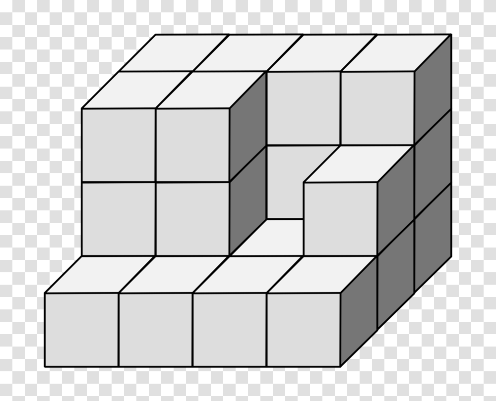 Building Cube Black And White Art Deco Computer Icons Free, Chess, Rubix Cube, Walkway, Path Transparent Png