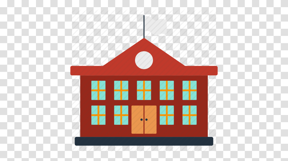 Building Design Education Front School Study Icon, Mansion, House, Housing, Condo Transparent Png