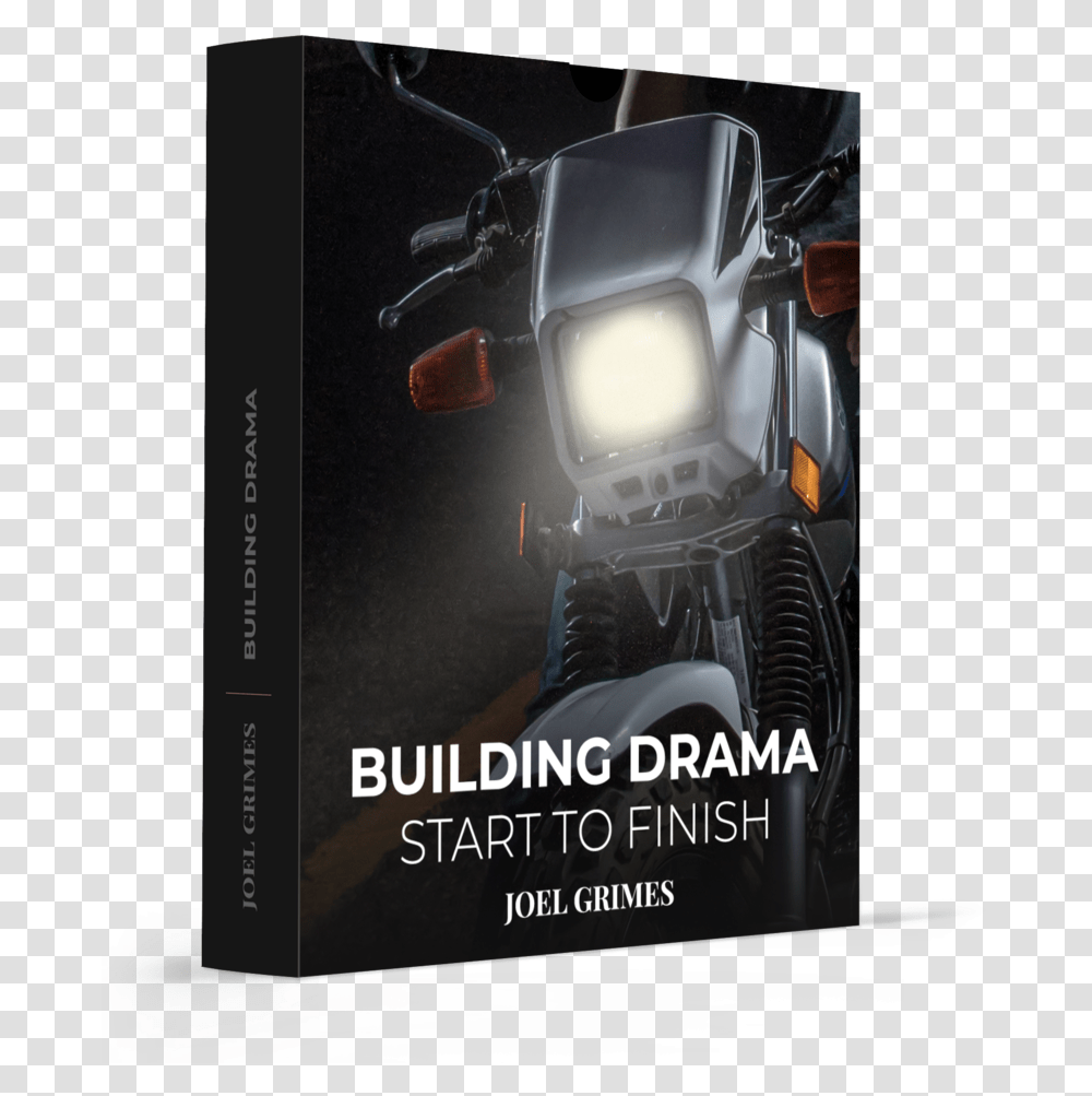 Building Drama Camera, Motorcycle, Vehicle, Transportation, Advertisement Transparent Png