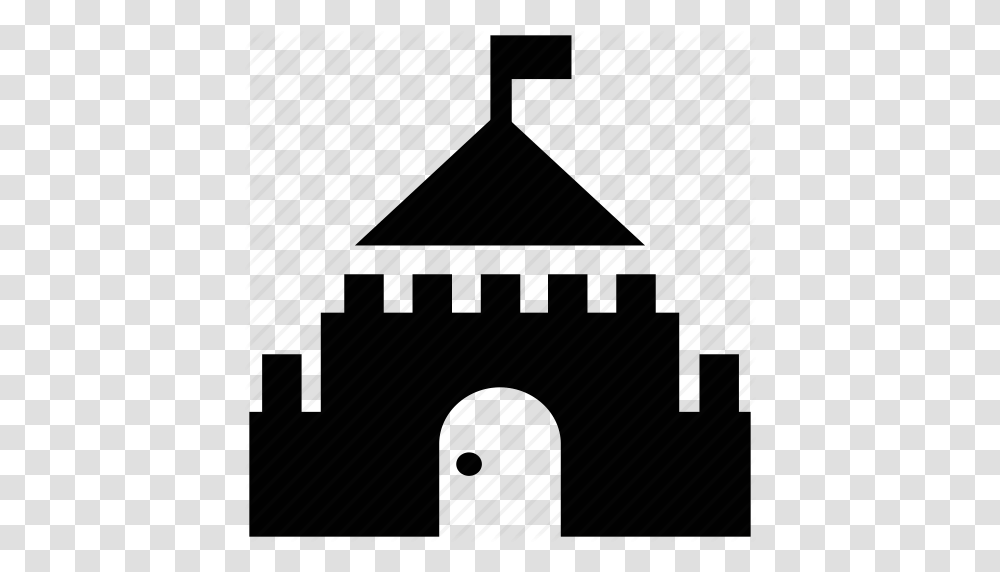 Building Fort Building Historical Historical Building Icon, Silhouette, Piano, Leisure Activities, Musical Instrument Transparent Png
