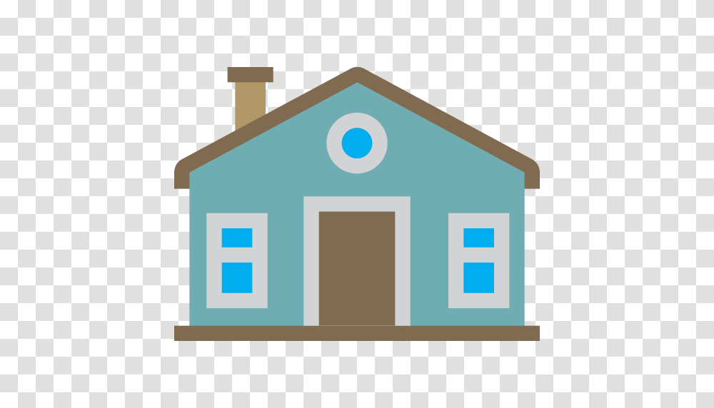 Building Front Home House View Icon, Dog House, Den, First Aid, Diagram Transparent Png
