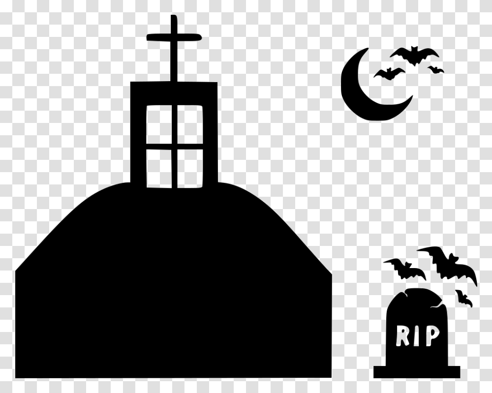 Building Haunted Home House Mansion Bats Moon Rip Portable Network Graphics, Bird, Animal, Number Transparent Png