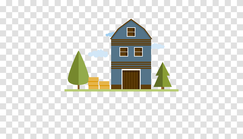 Building Hayloft House, Housing, Cottage, Grass, Plant Transparent Png