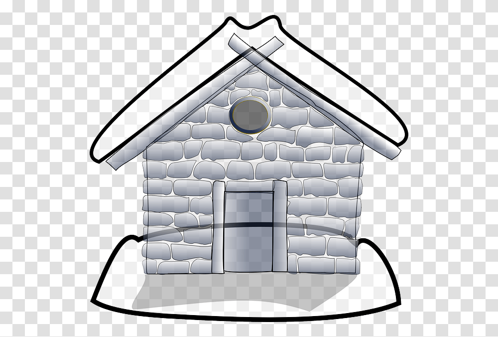 Building House Home Frontyard Exterior Stone House Clipart, Housing, Dog House, Den, Nature Transparent Png
