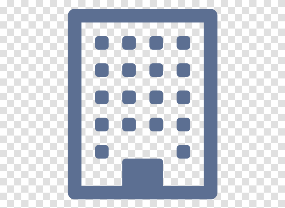 Building Icon Blue Fa Fa Building Icon, Texture, Rug, Face, Door Transparent Png