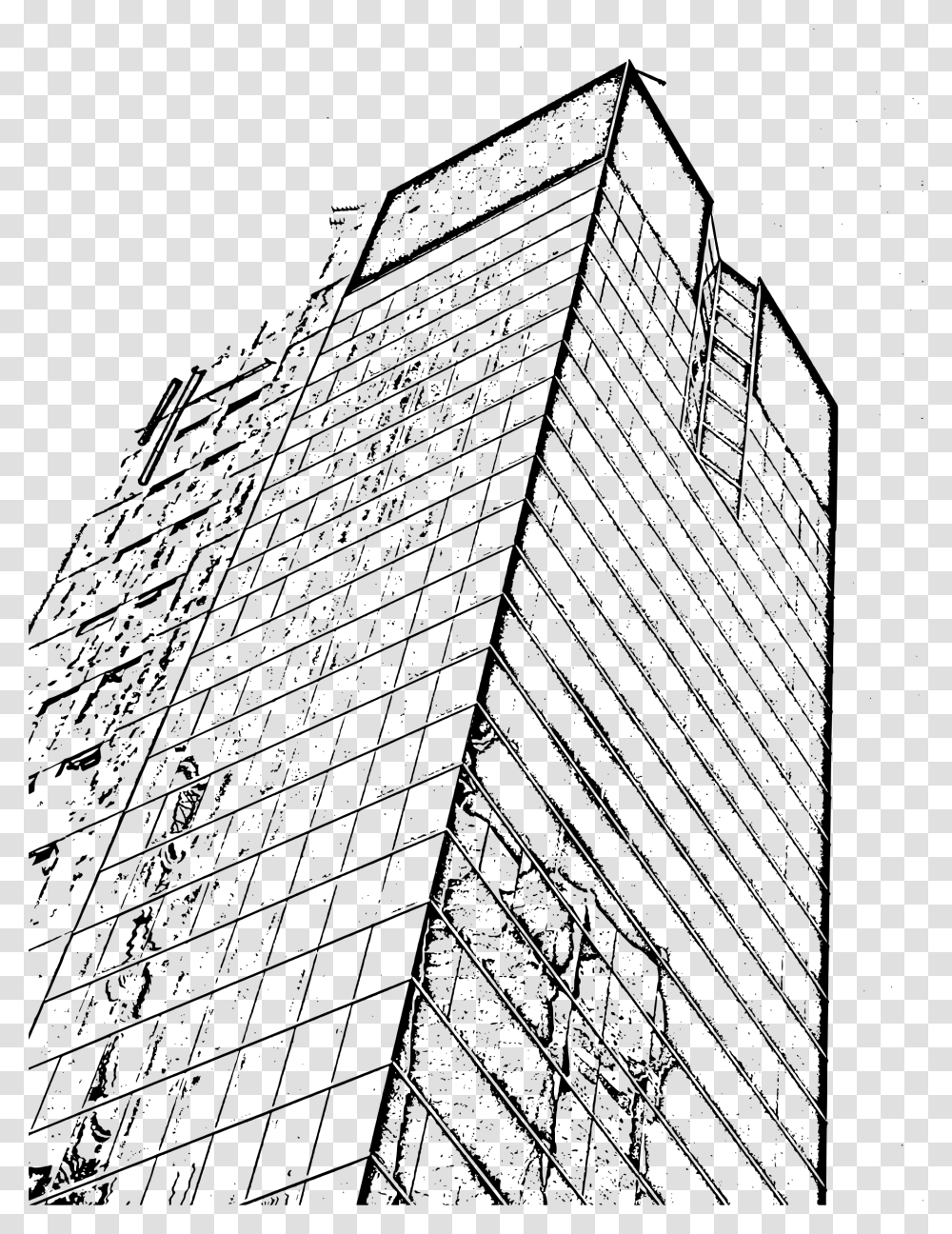 Building Line Drawing At Architectural Building Line Drawing, Gray, World Of Warcraft Transparent Png