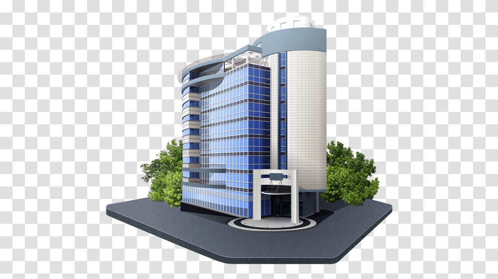 Building No Background 3d Building, Lamp, Condo, Housing, Office Building Transparent Png