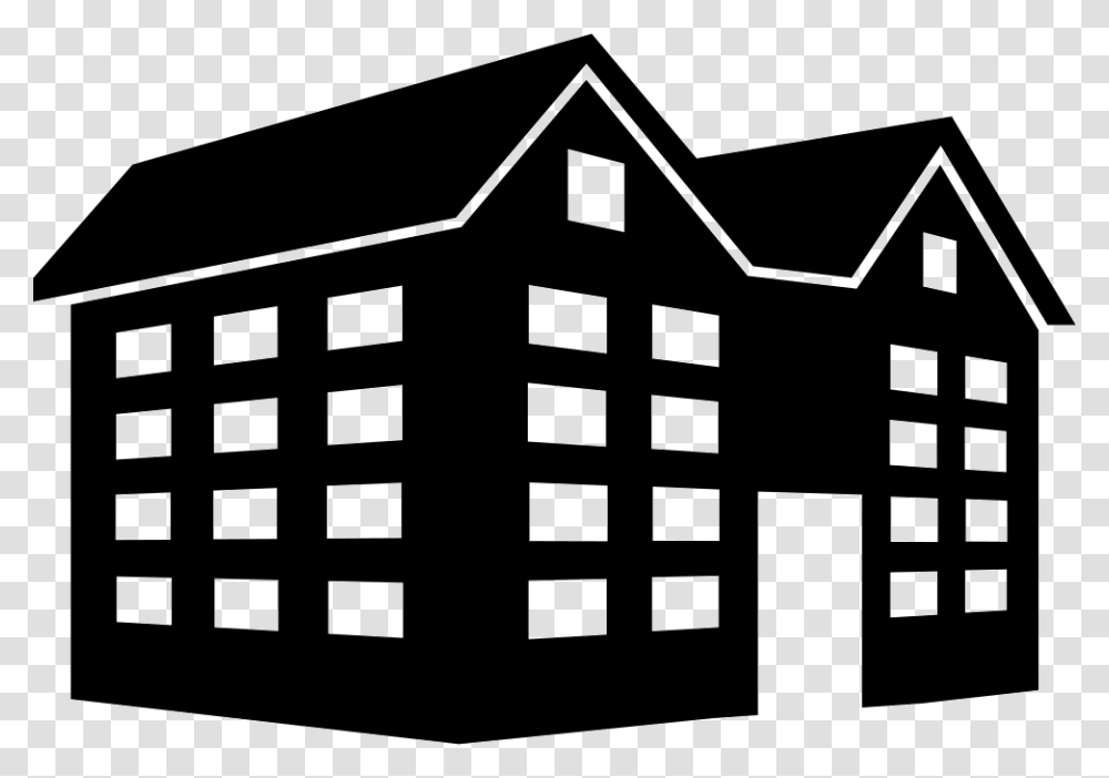 Building Of Big Houses Style, Nature, Outdoors, Housing, Countryside Transparent Png