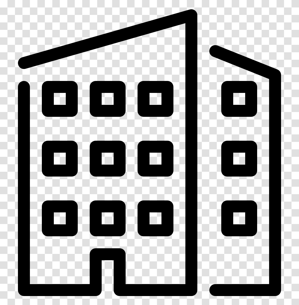 Building Office Building Office Building Office White Office Icon, Gray, World Of Warcraft Transparent Png