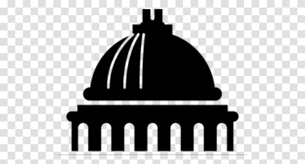 Building On Fire Clipart Us Capitol Building Silhouette, Gray, World Of Warcraft Transparent Png