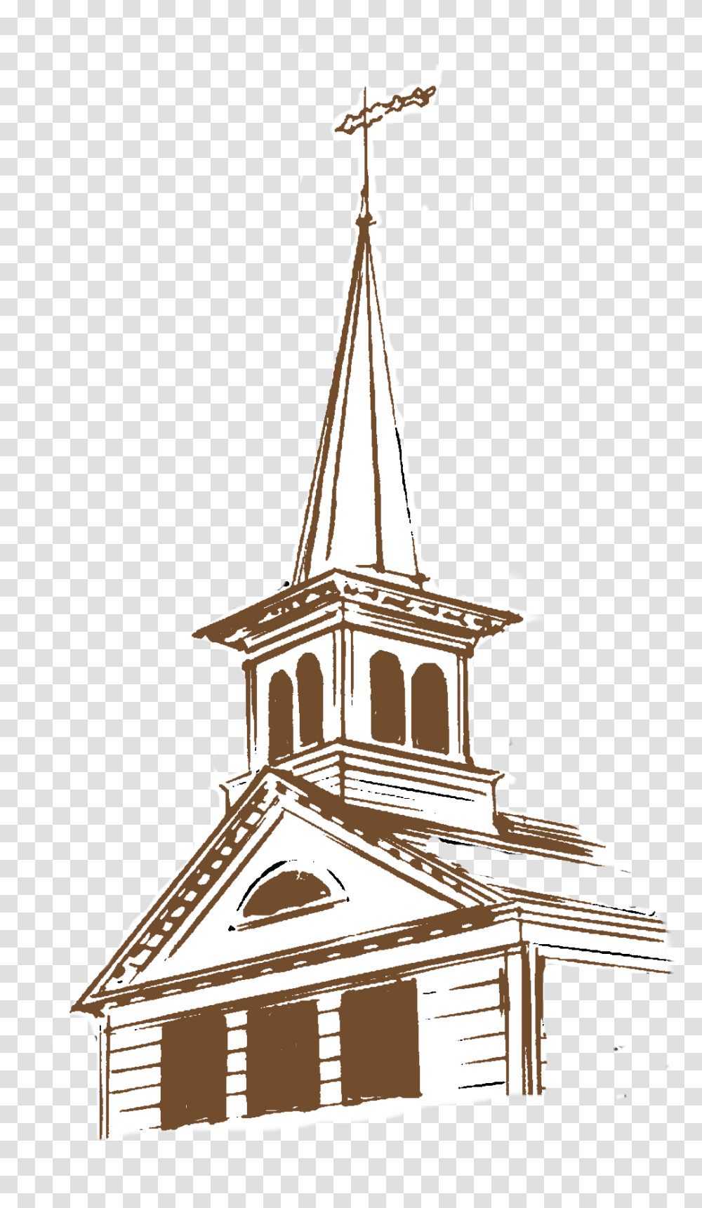 Building Pic Wading River Congregational Church, Tower, Architecture, Spire, Steeple Transparent Png
