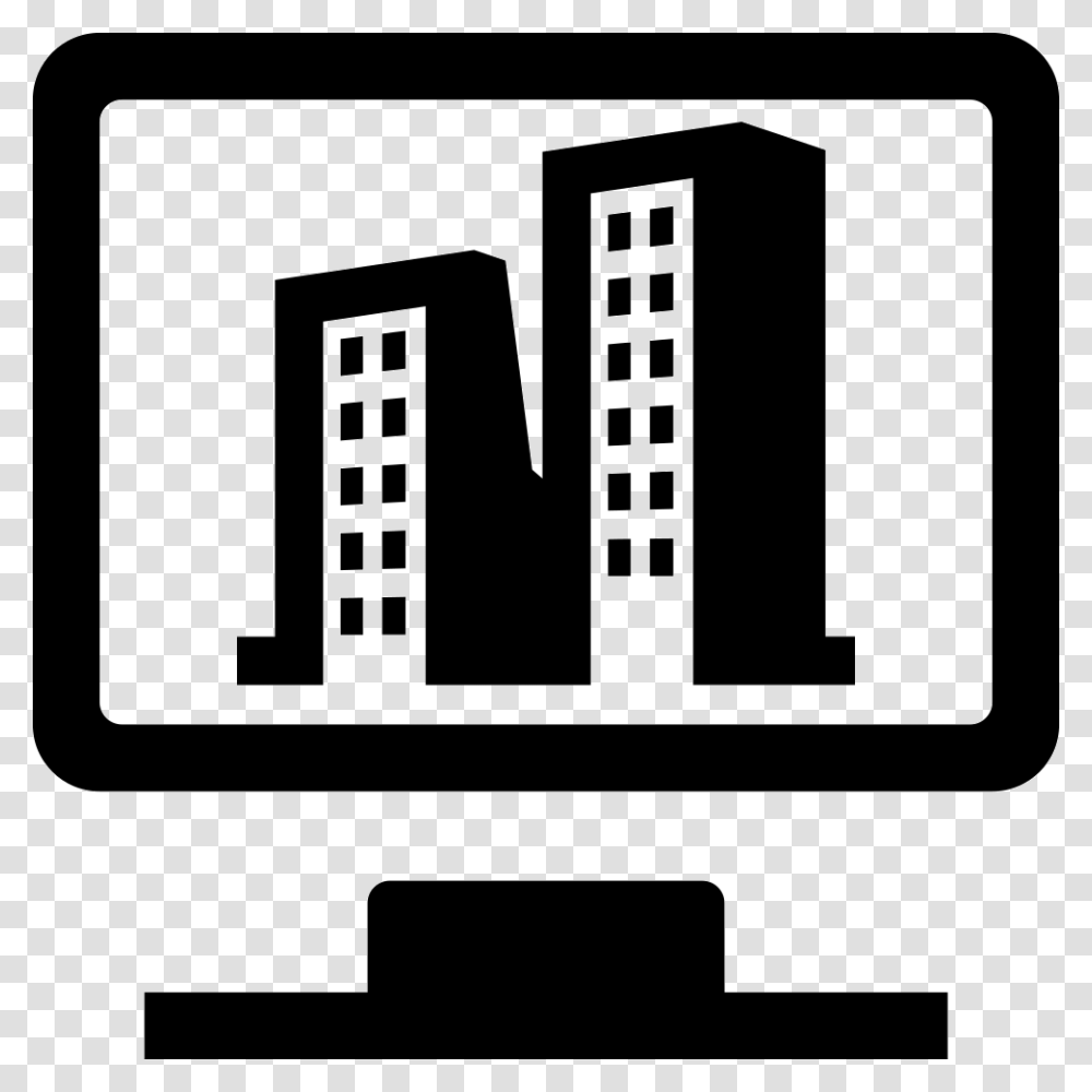 Building Real Time Monitoring Icon Free Download, Number, Label Transparent Png