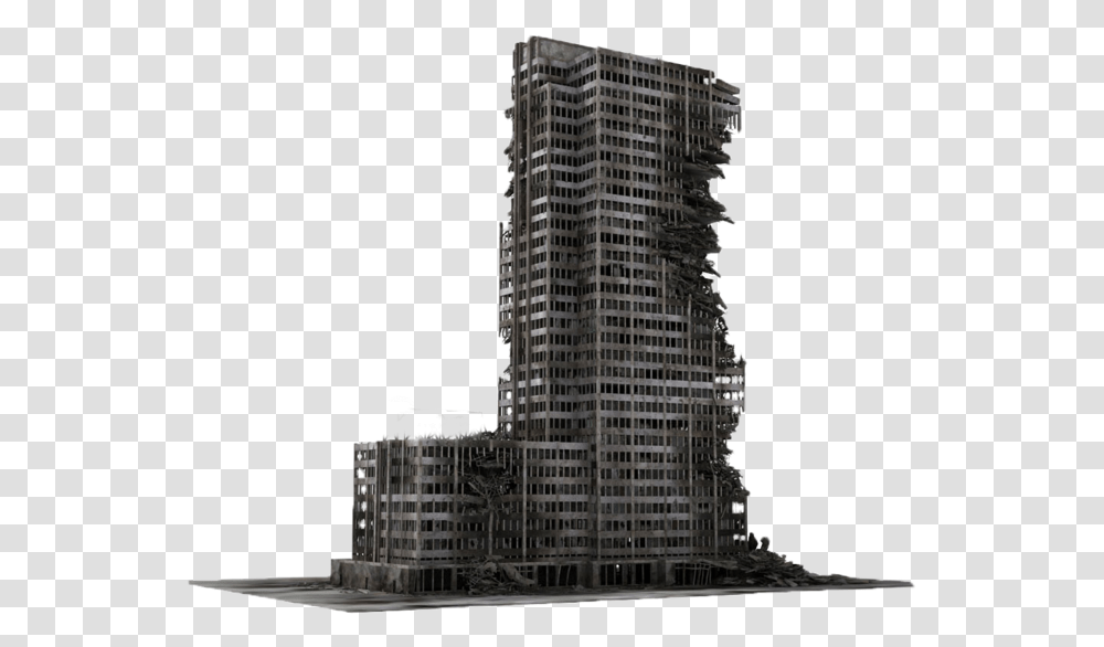 Building Ruin, High Rise, City, Urban, Office Building Transparent Png