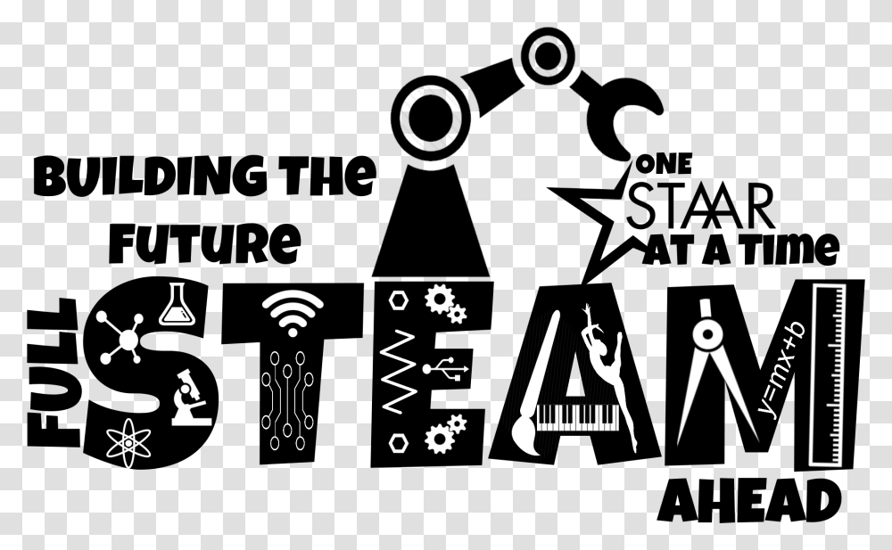 Building The Future One Staar At A Time Clip Arts Full Steam Ahead Svg, Tree, Plant, Doodle Transparent Png