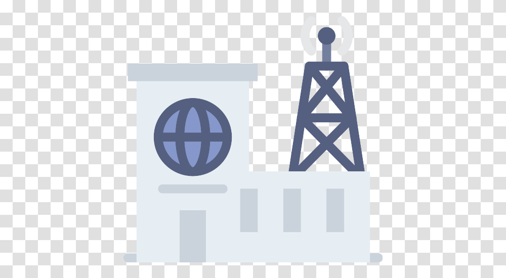 Building Town Icon Water Tower, Symbol Transparent Png