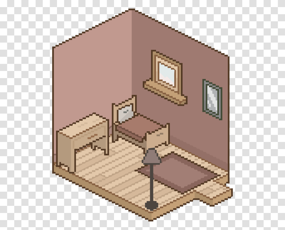 Buildinganglehouse Pixel Room, Housing, Indoors, Architecture, Wood Transparent Png