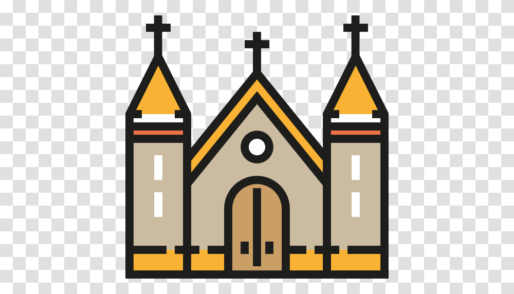 Buildings Flat Tan Icon, Architecture, Church, Dome Transparent Png
