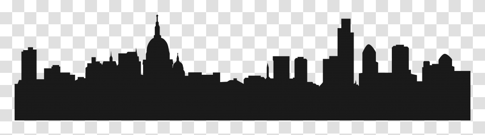 Buildings Silhouette Clip Art Gallery Yopriceville Silhouette Buildings Background, Stencil, Gray Transparent Png