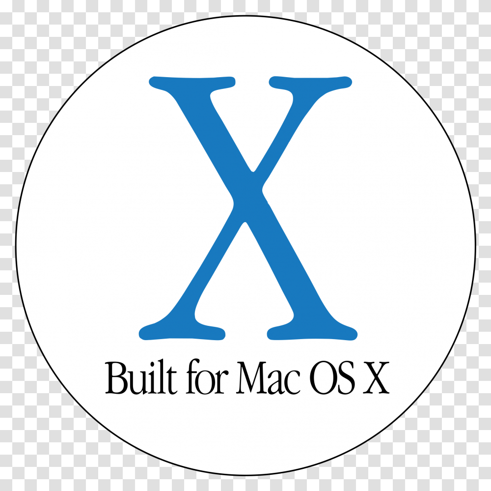 Built For Mac Os X Logo Mac Yosemite Operating System Ebay, Symbol, Trademark, Label, Text Transparent Png