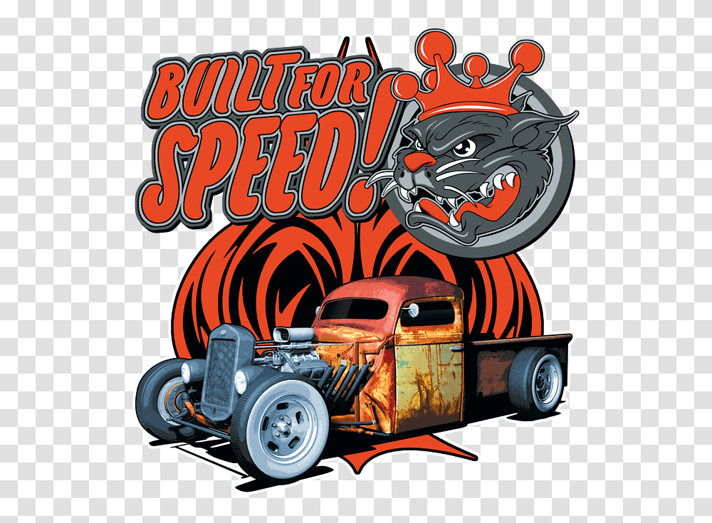 Built For Speed, Flyer, Poster, Advertisement, Vehicle Transparent Png