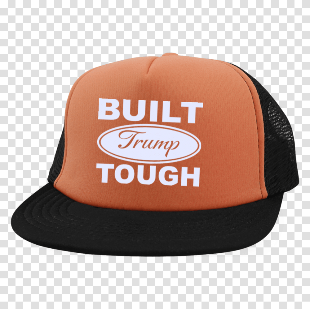 Built Trump Toughtrucker Hat With Snapback, Baseball Cap, Apparel Transparent Png