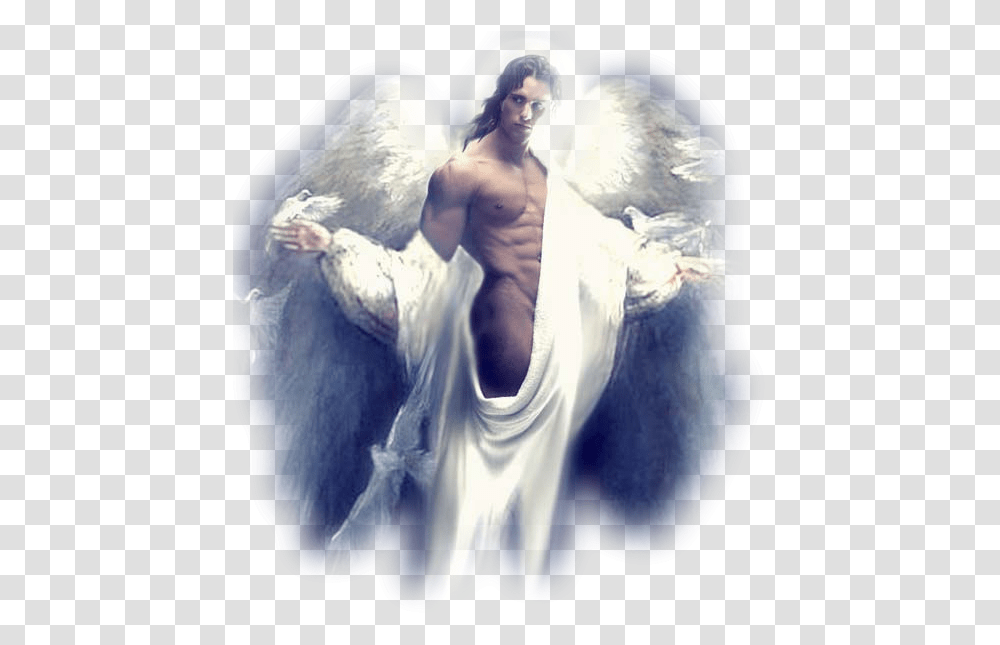 Buizen Engelen Angel Man Angel Wings Angels Among Male Angels In Heaven, Archangel, Painting, Person Transparent Png