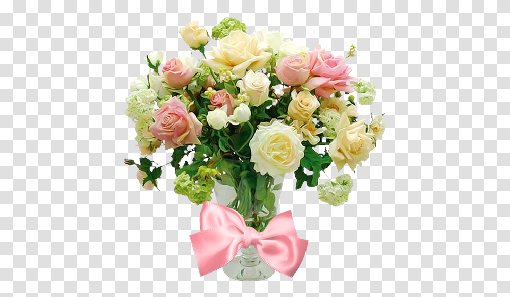 Buket Cvetov Vaza S Cvetami Buket Roz Vaza S Bantom Flower Bouquet, Plant, Blossom, Flower Arrangement, Rose Transparent Png