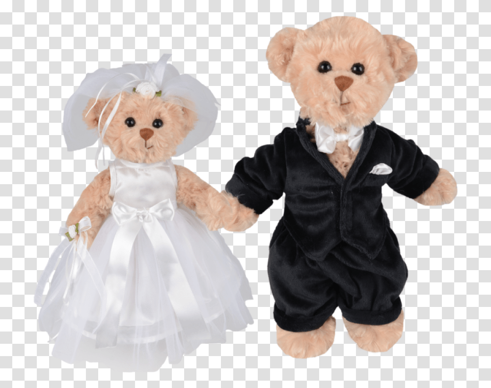 Bukowski Wedding Bears, Toy, Teddy Bear, Person, Human Transparent Png