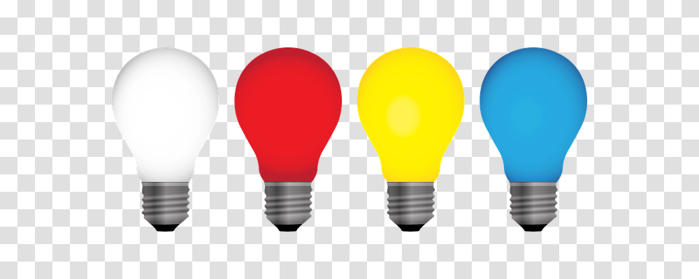 Bulb Light, Lightbulb, Balloon, LED Transparent Png