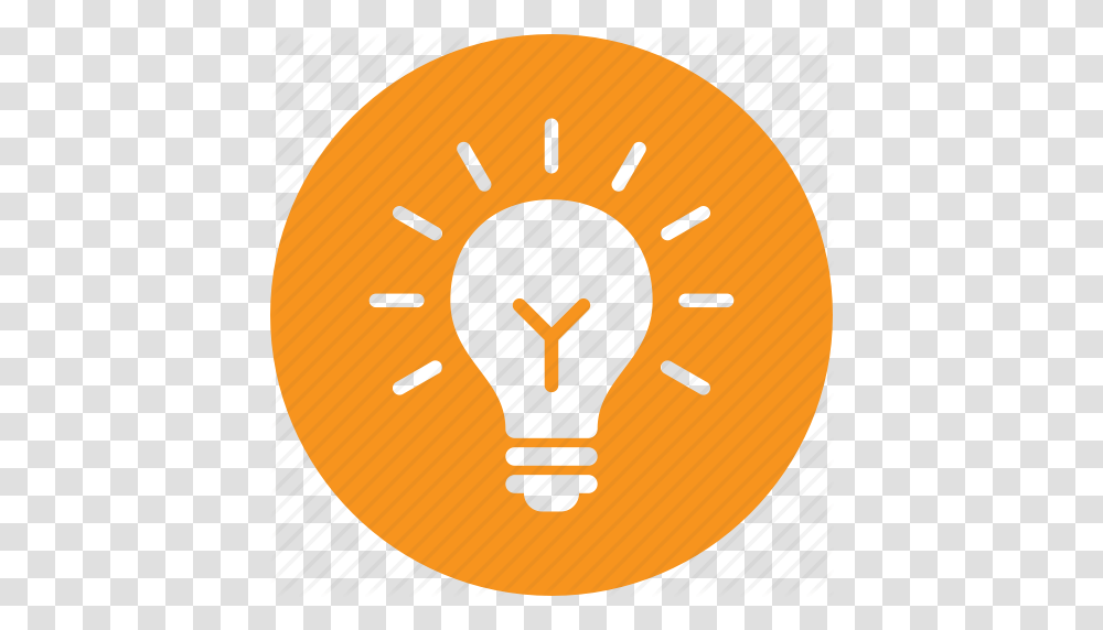 Bulb Business Circle Creative Idea New Thinking Icon, Light, Lightbulb, Plant Transparent Png