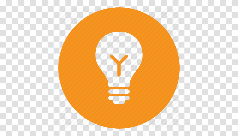 Bulb Circle Creative Electricity Idea L Light Icon, Lightbulb, Flare, Label Transparent Png