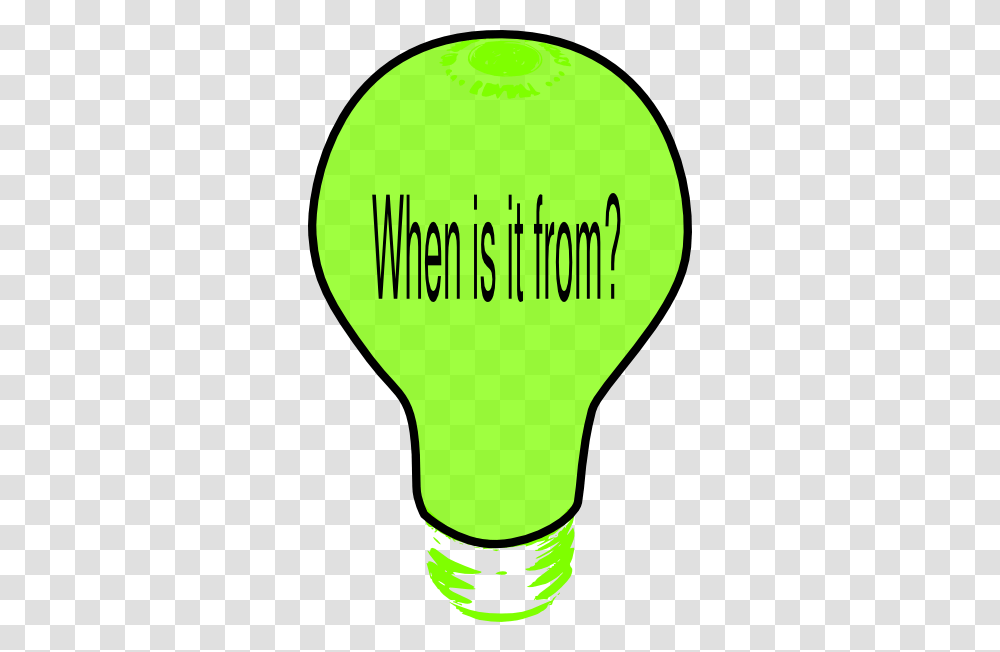 Bulb Clip Art, Light, Lightbulb, Green Transparent Png