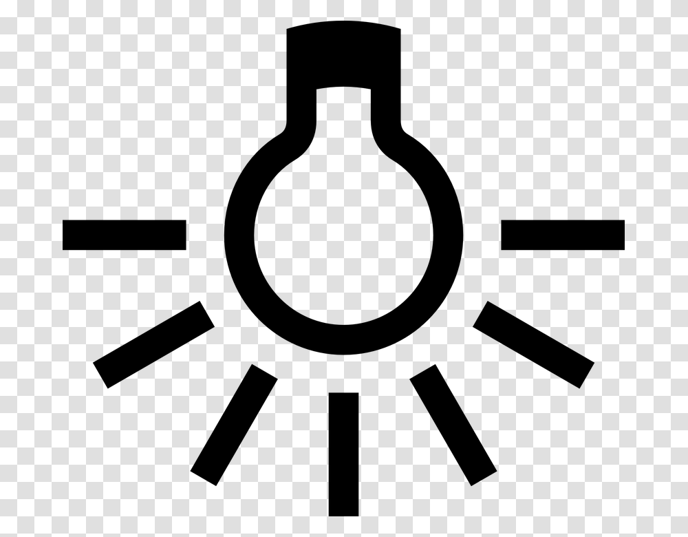 Bulb Clipart Lampu Titanium Dioxide Mechanism In Paint, Gray, World Of Warcraft Transparent Png