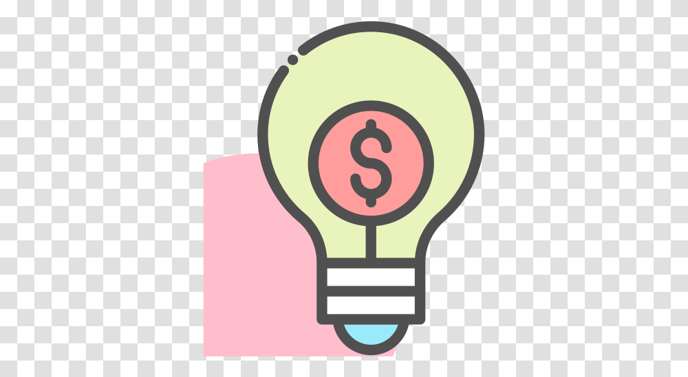 Bulb Creative Idea Light Free Icon Of Business & Startup Incandescent Light Bulb, Lightbulb Transparent Png