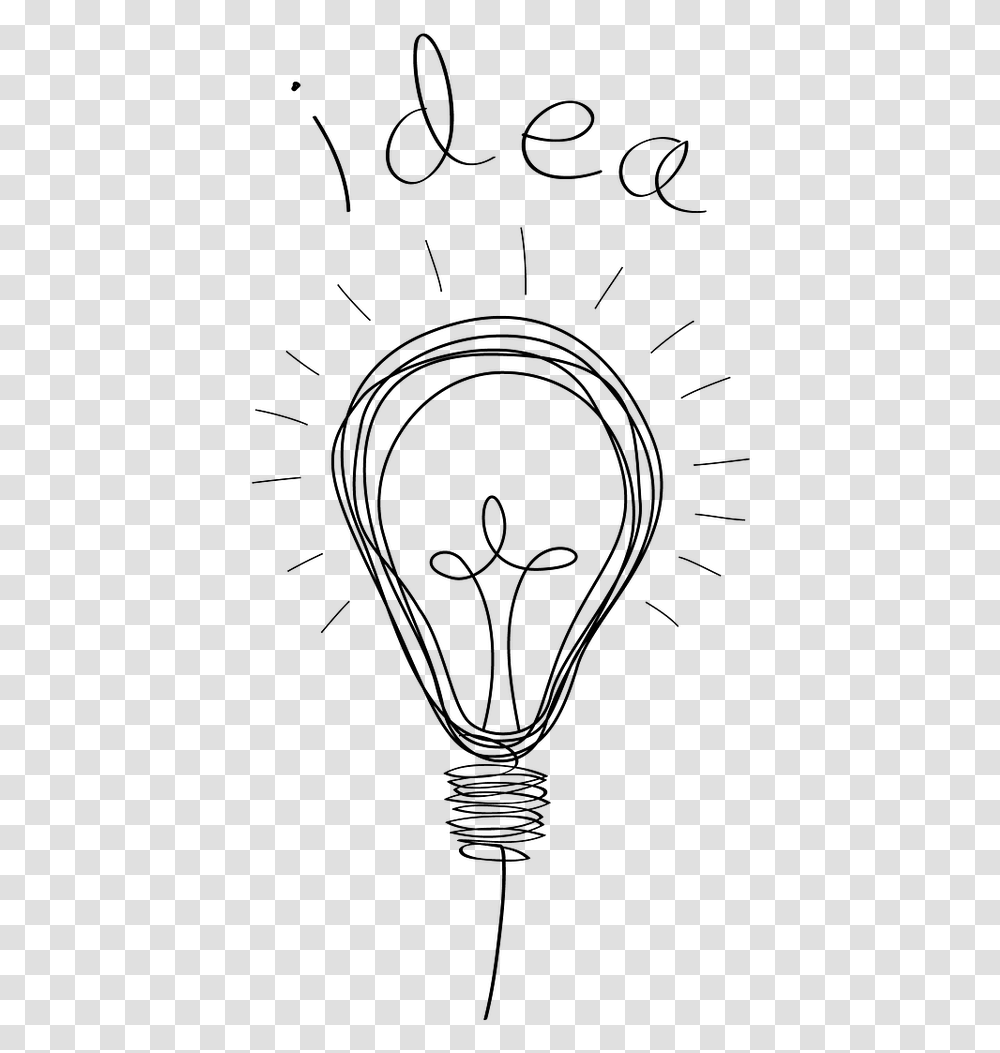 Bulb Drawing Doodle Storyboard Powerpoint Presentation, Gray, World Of Warcraft Transparent Png
