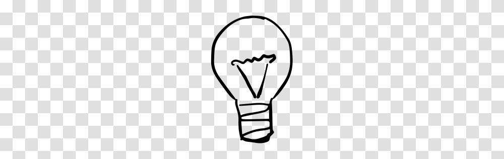 Bulb Icon Myiconfinder, Gray, World Of Warcraft Transparent Png