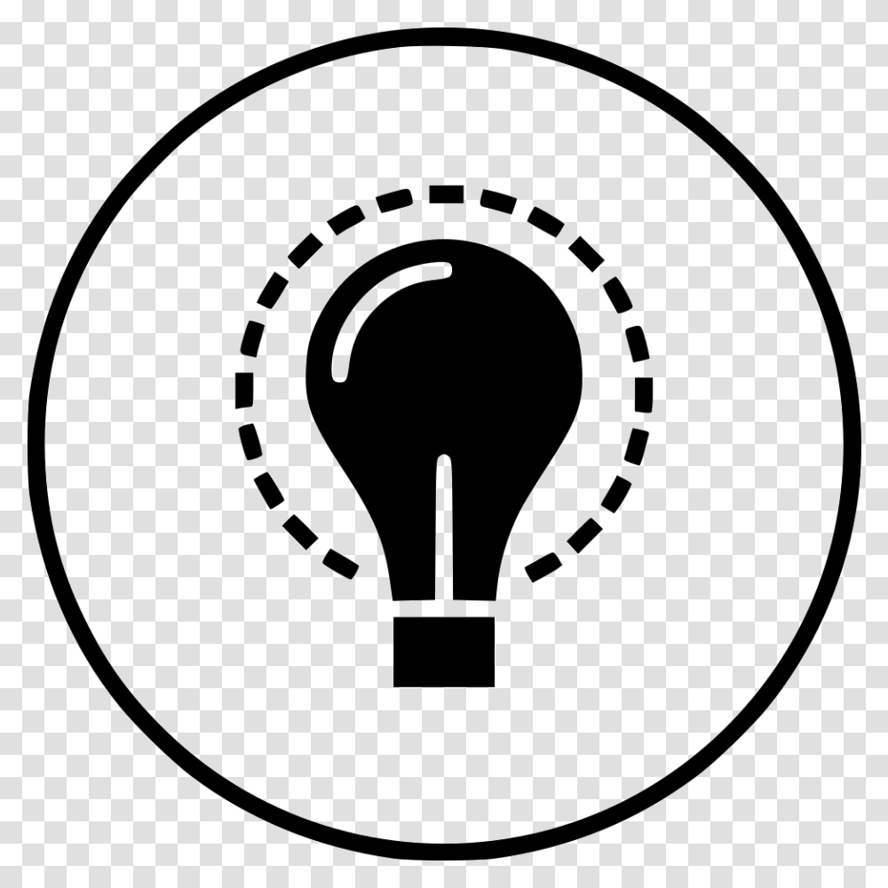 Bulb Idea Imagination Light Lamp Innovation Invention E Commerce Logistics Icon, Soccer Ball, Team Sport, Sports, Hand Transparent Png