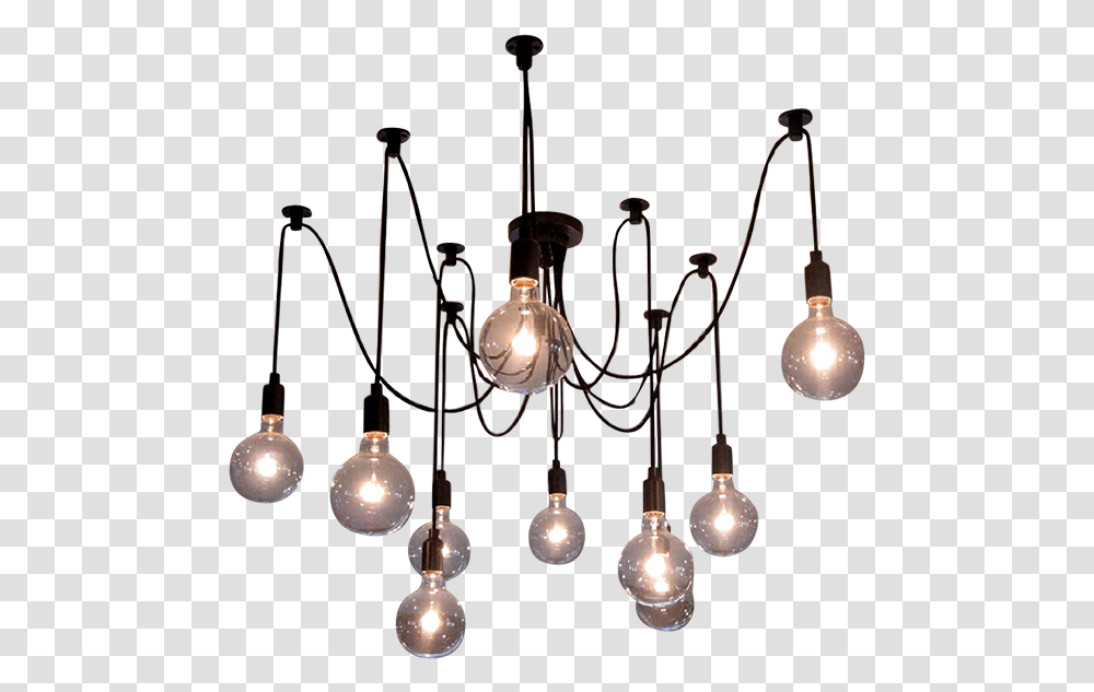 Bulb Pendant Lighting, Chandelier, Lamp, Light Fixture, Ceiling Light Transparent Png