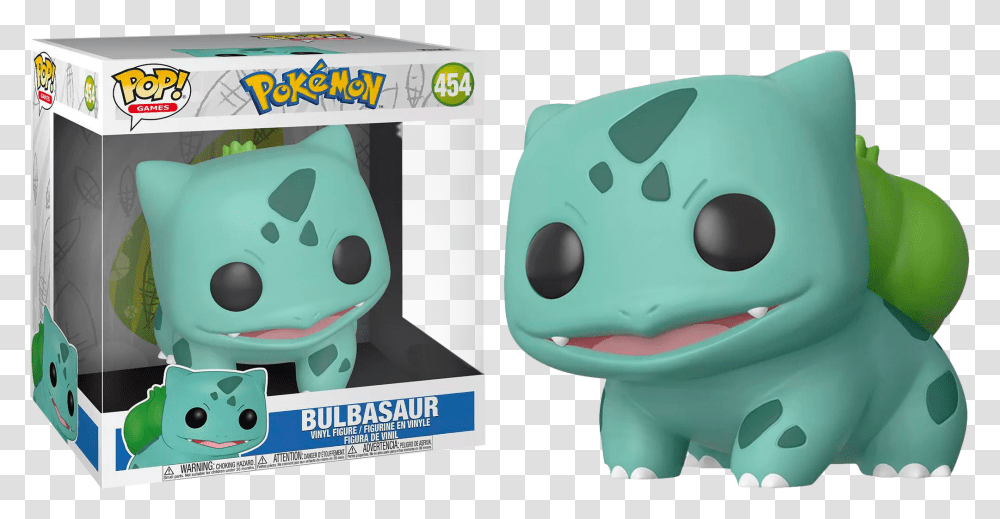 Bulbasaur 10 Inch Pop, Toy, Animal, Outdoors, Head Transparent Png