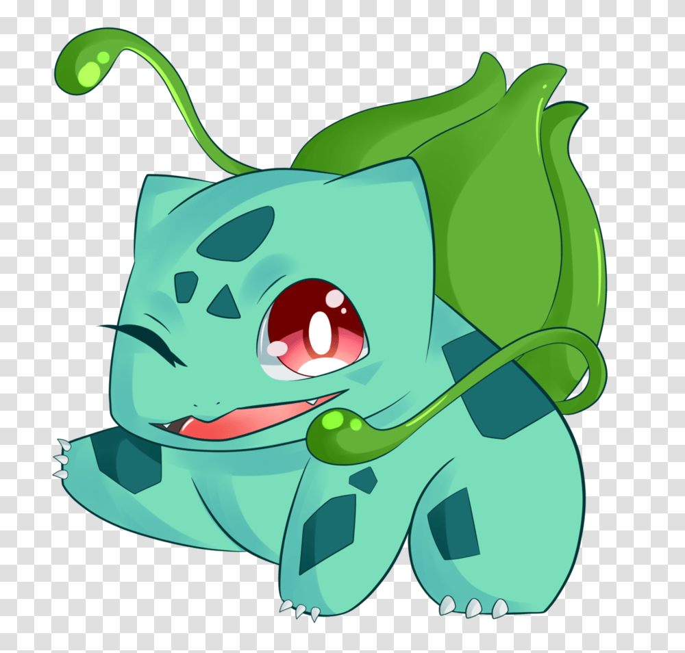 Bulbasaur, Green, Amphibian, Wildlife, Animal Transparent Png