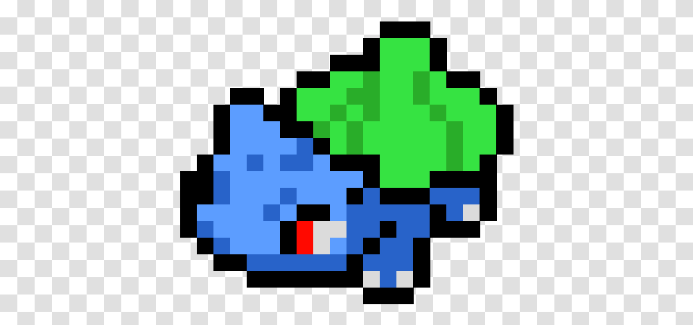 Bulbasaur Grid Paint Pixel Art Pokemon Bulbasaur, First Aid, Graphics, Minecraft, Pac Man Transparent Png