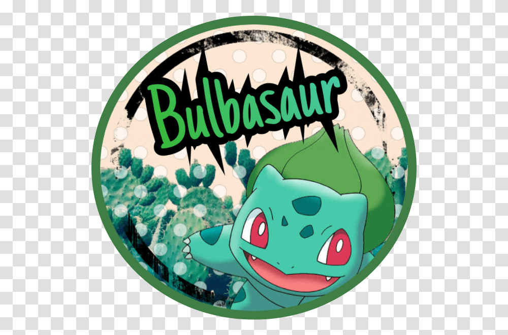 Bulbasaur Icon Pokemon Image Fictional Character, Label, Text, Birthday Cake, Dessert Transparent Png