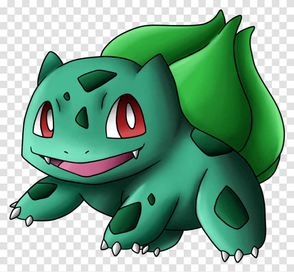 Bulbasaur Pikachu Eevee Pokemon, Toy, Green, Animal, Reptile Transparent Png