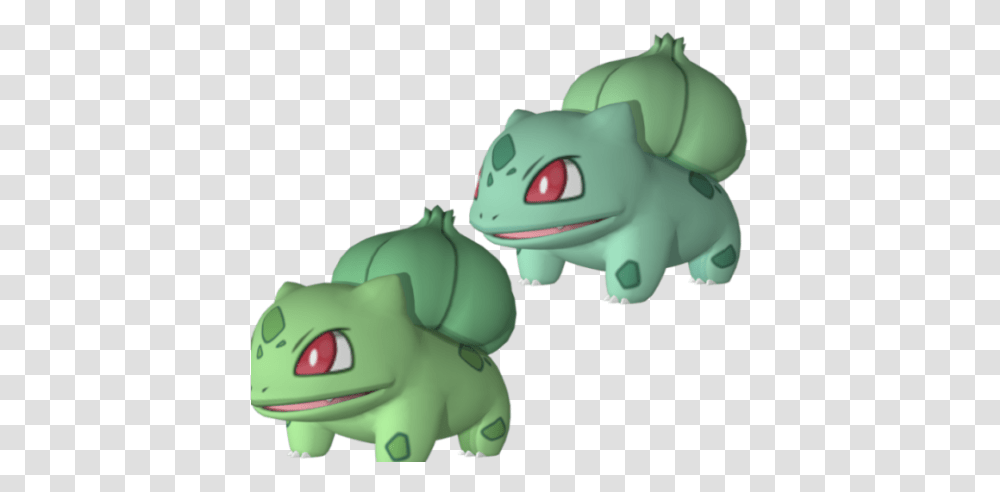 Bulbasaur Pokemon Character Free 3d Cartoon, Toy, Figurine, Green, Plush Transparent Png