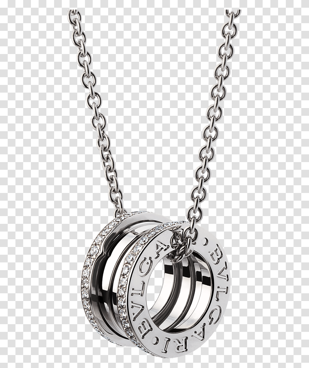 Bulgari B Zero1 Platinum Pendant, Necklace, Jewelry, Accessories, Accessory Transparent Png