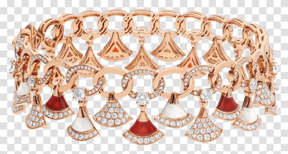 Bulgari Diva Diamond Bracelet, Chandelier, Lamp, Jewelry, Accessories Transparent Png
