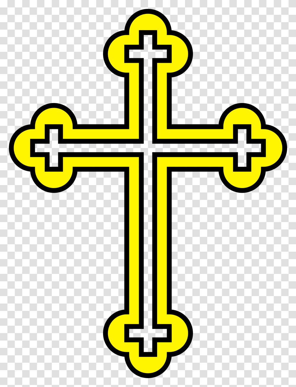 Bulgarian Orthodox Cross, Crucifix Transparent Png