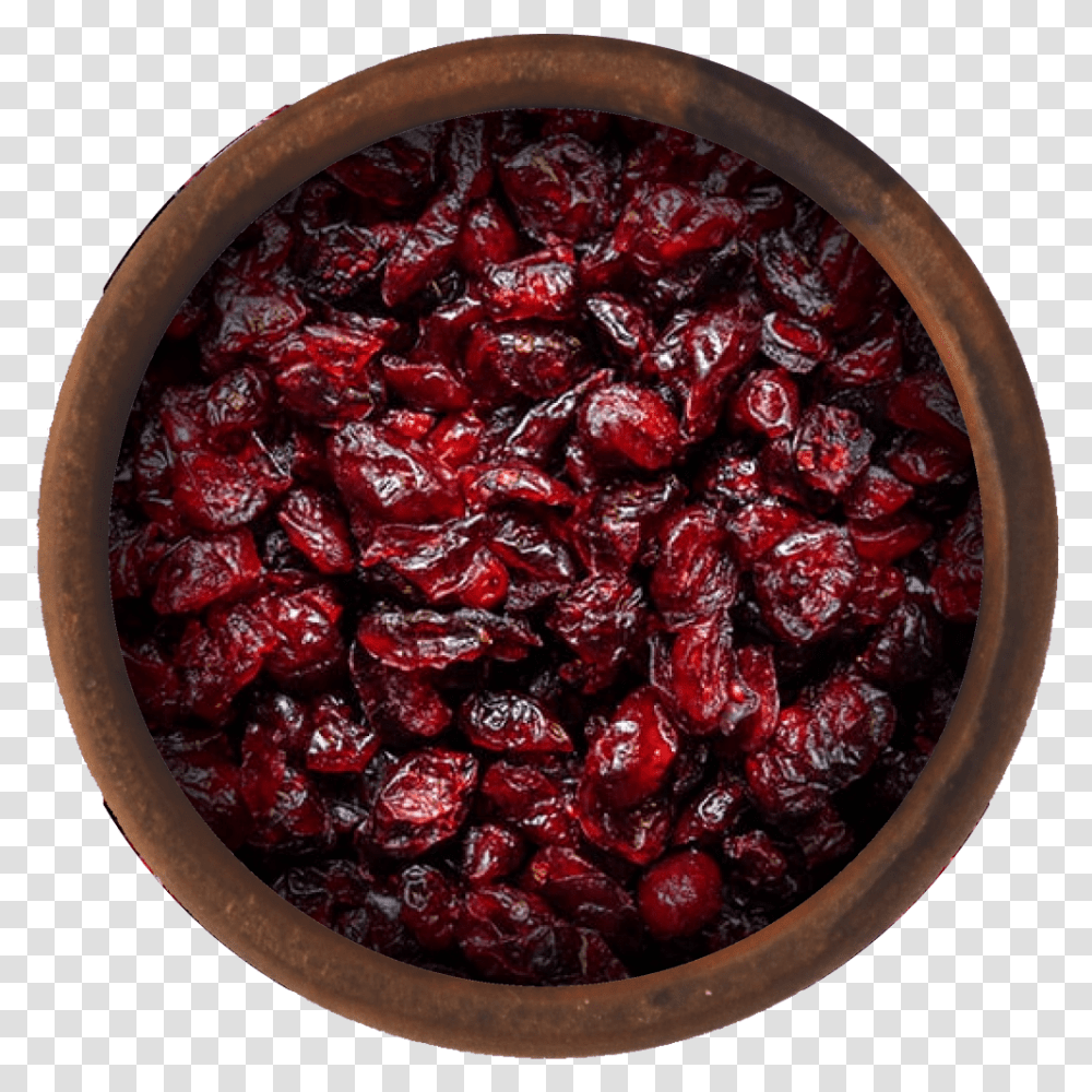 Bulk Dried Cranberries Bowl, Plant, Food, Raisins Transparent Png
